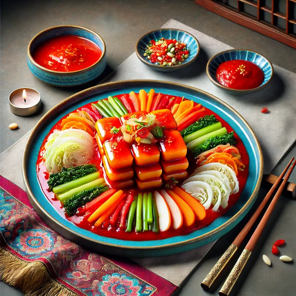 황제 떡볶이 궁중 떡볶이 당면없는 잡채 떡잡채
