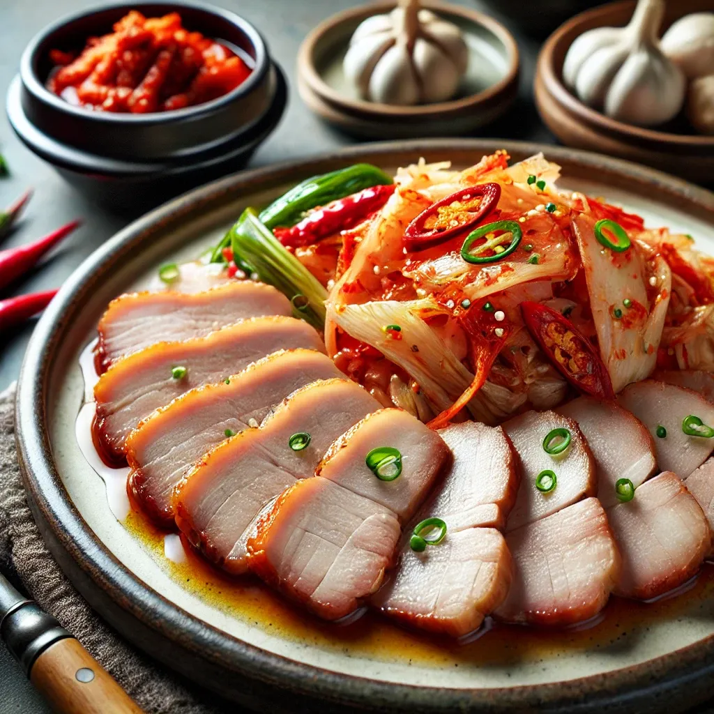 돼지고기 수육에 어울리는 겉절이 김치