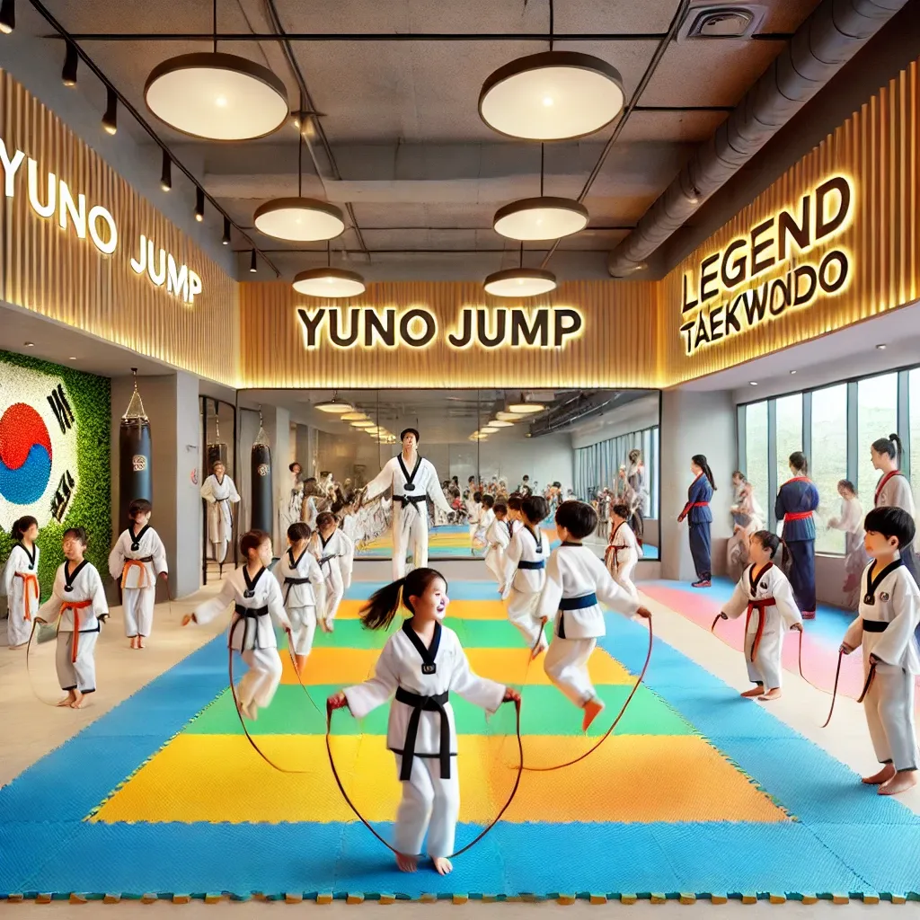 유노점프줄넘기&레전드태권도