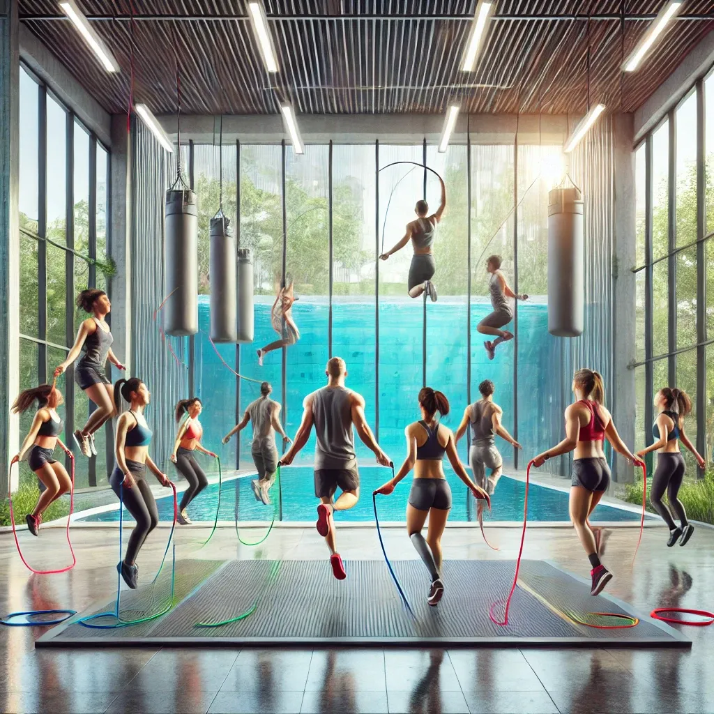 수영 점프파이어 줄넘기클럽