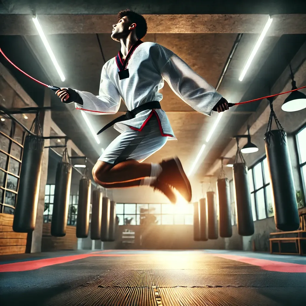 한들파워점핑 줄넘기태권도