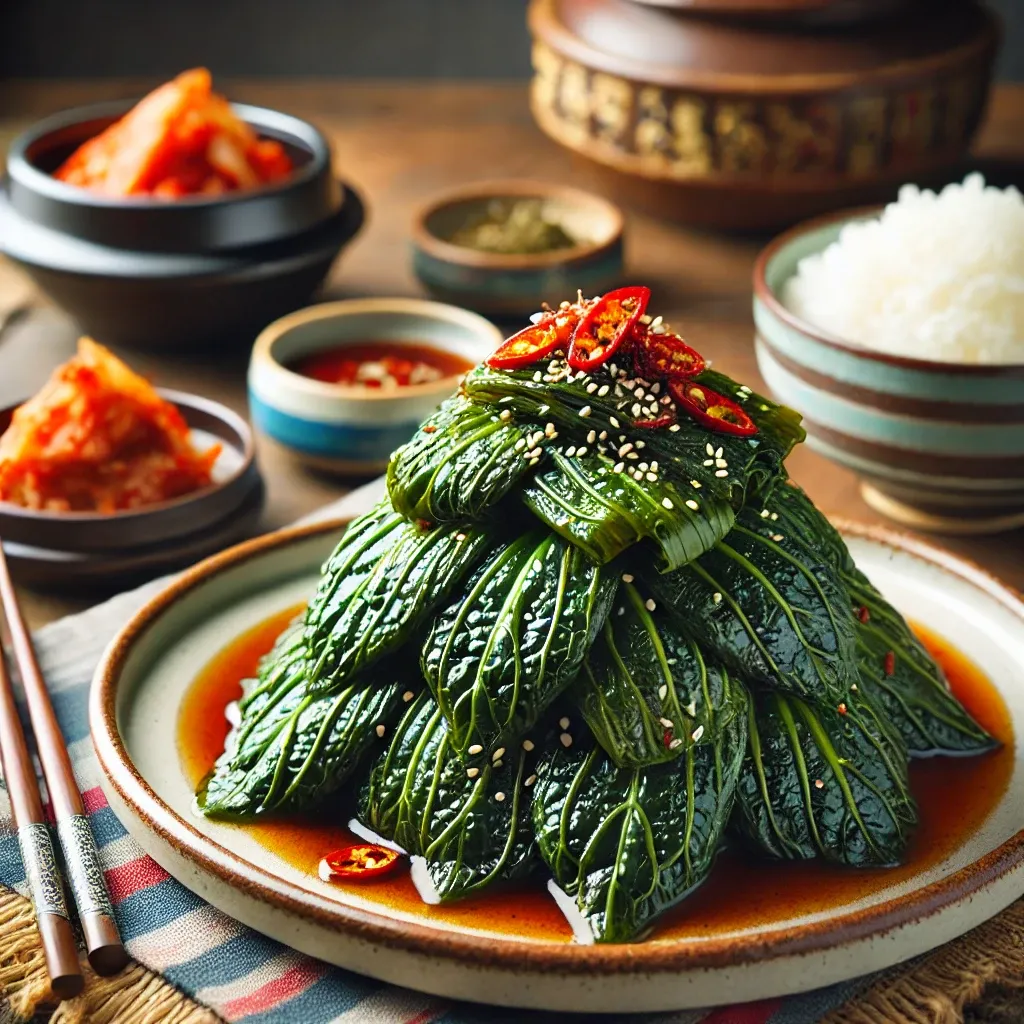 깻잎찜 만드는법 초간단 밥도둑 전자레인지 깻잎찜만들기