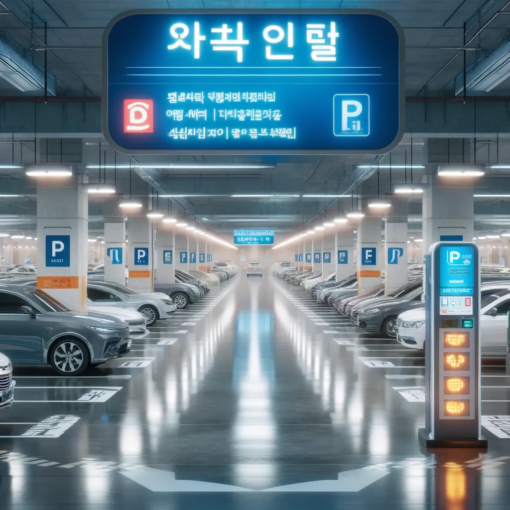 롯데월드 주차장