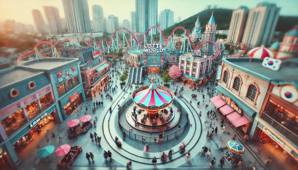 실시간 롯데월드 cctv