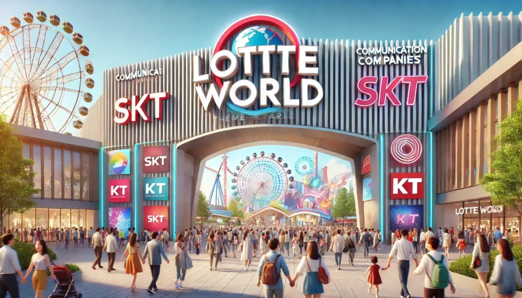 롯데월드 skt 통신사