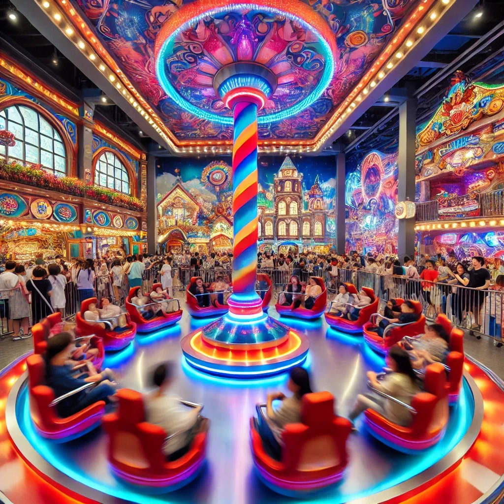 롯데월드 실내 놀이기구