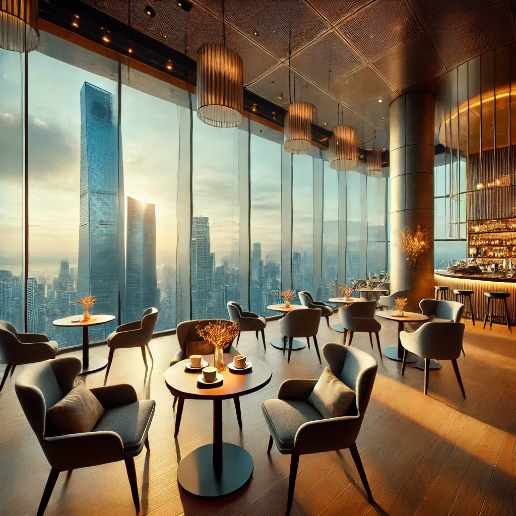 롯데월드타워 카페