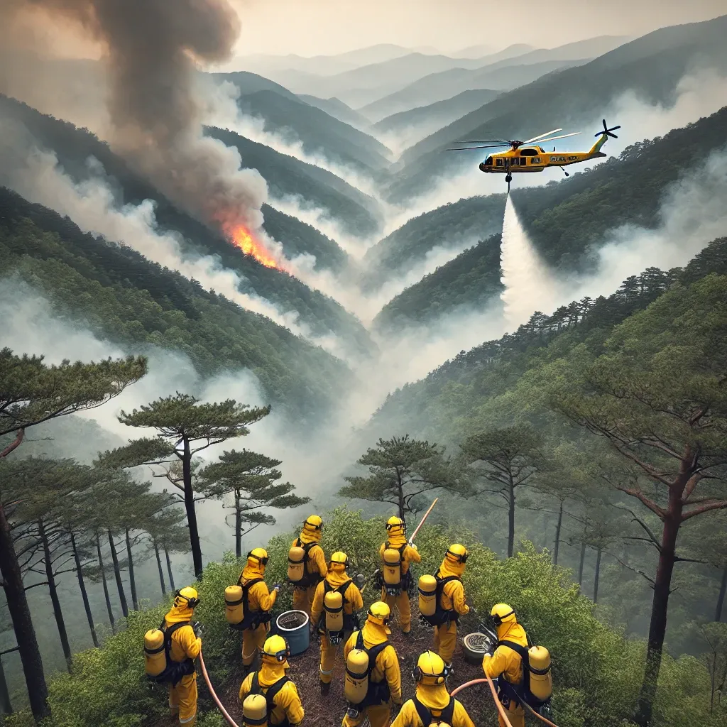 산불 단계