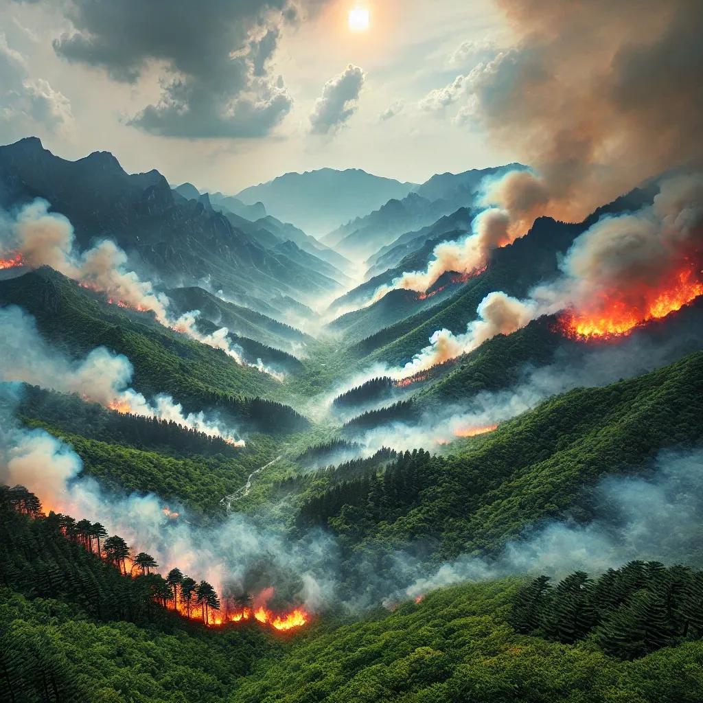 산청 산불로 지리산 피해