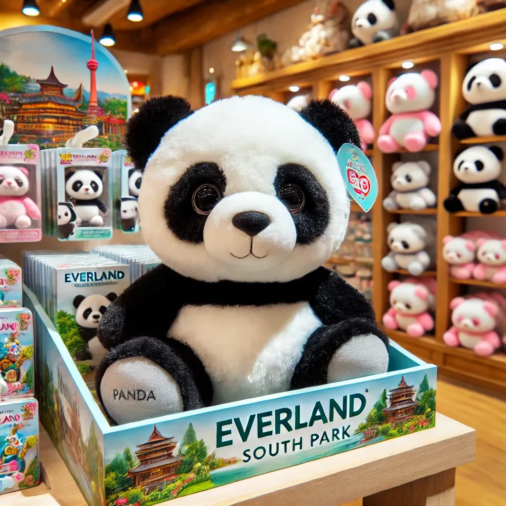 에버랜드 판다 인형