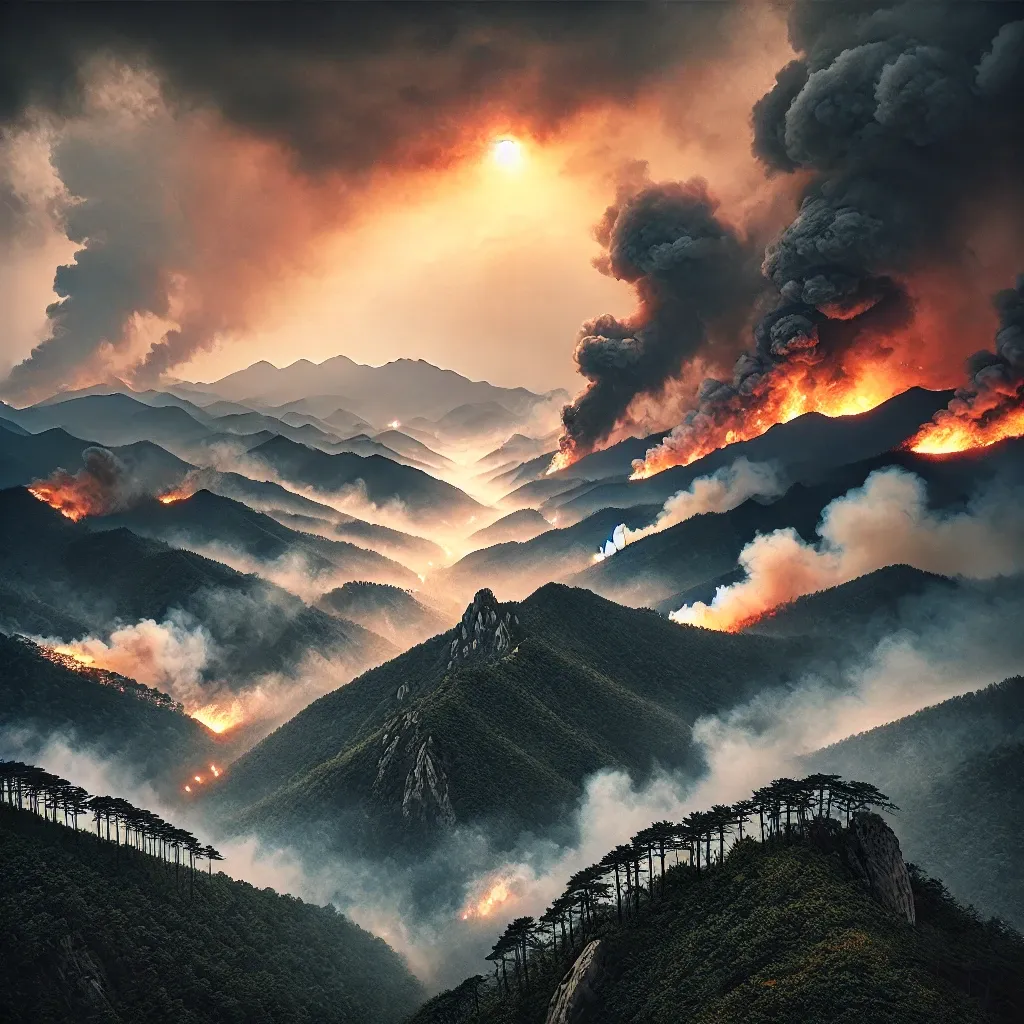 산불 무주