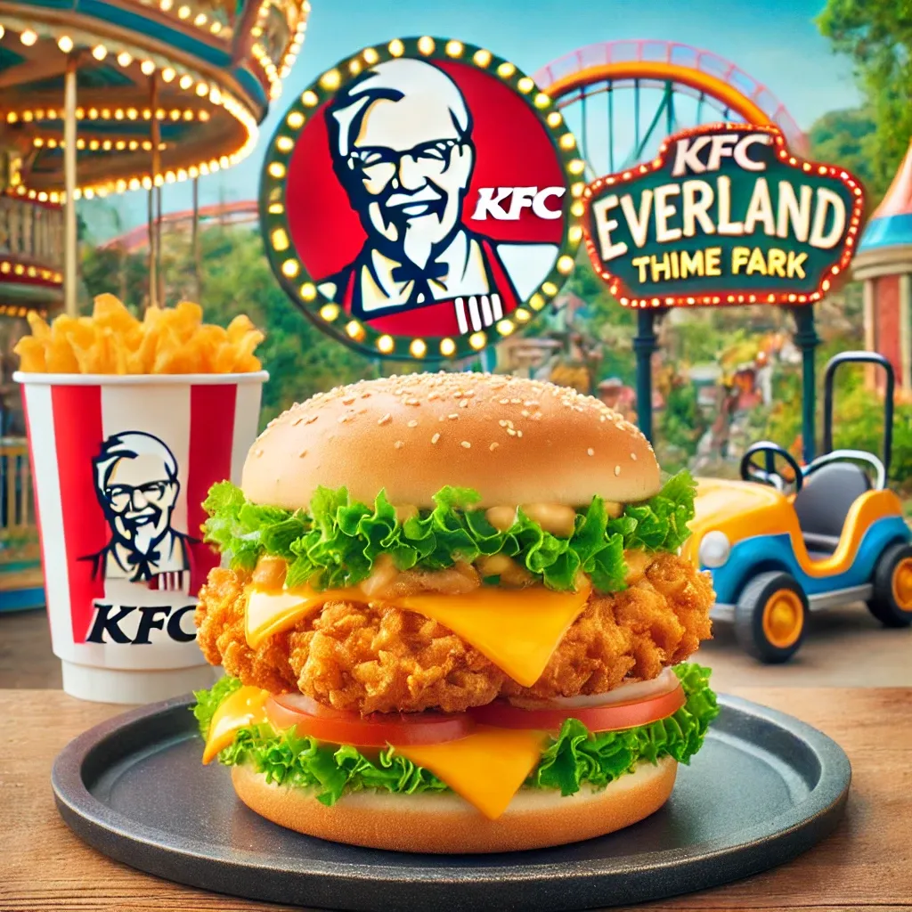 에버랜드 kfc 햄버거