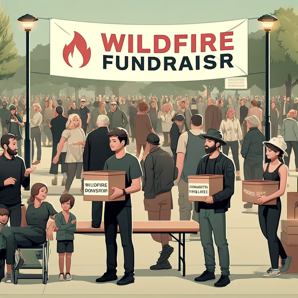 산불 피해 긴급모금