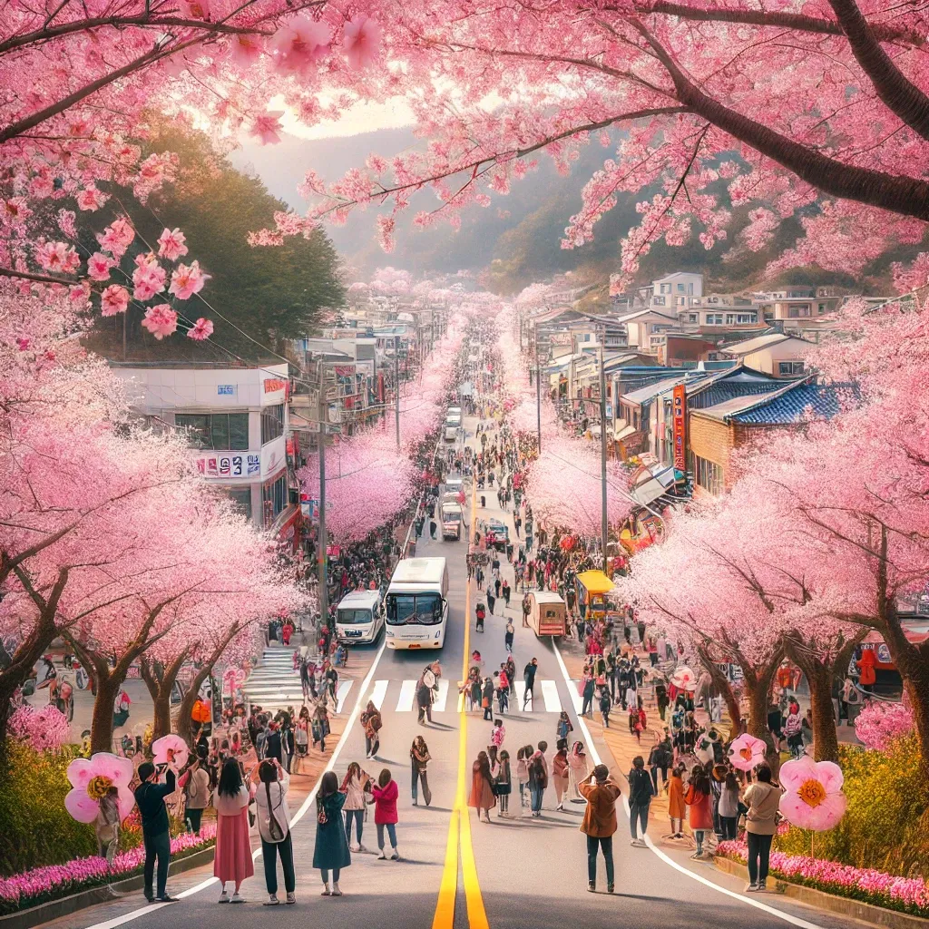 경남 진해 벚꽃축제