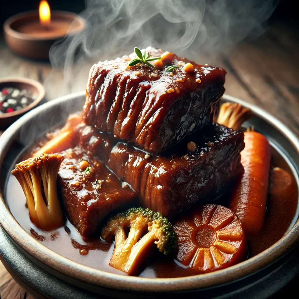 압력솥 소갈비찜 시간