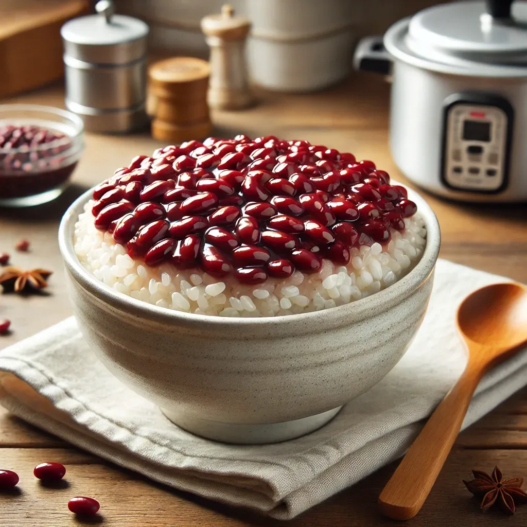 압력솥 팥찰밥 맛있게 하는법