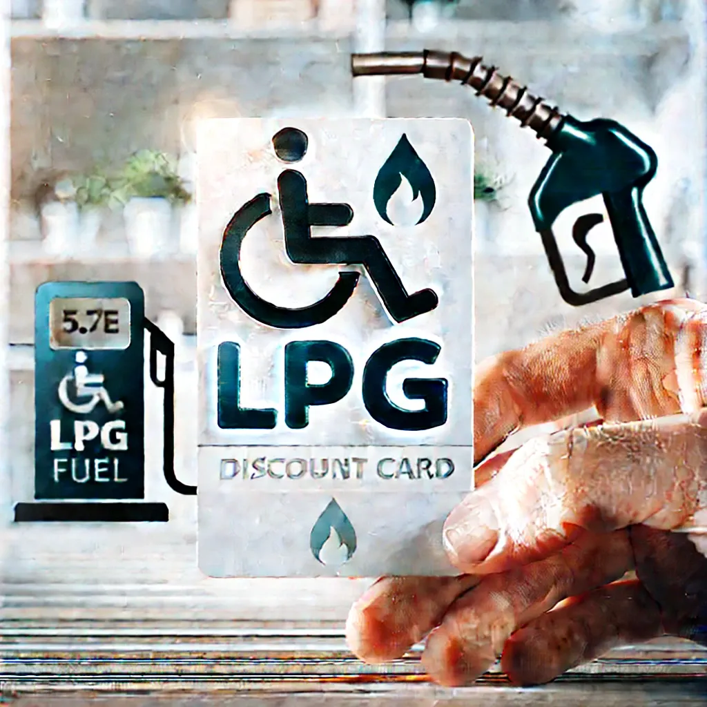 장애인 lpg 할인카드