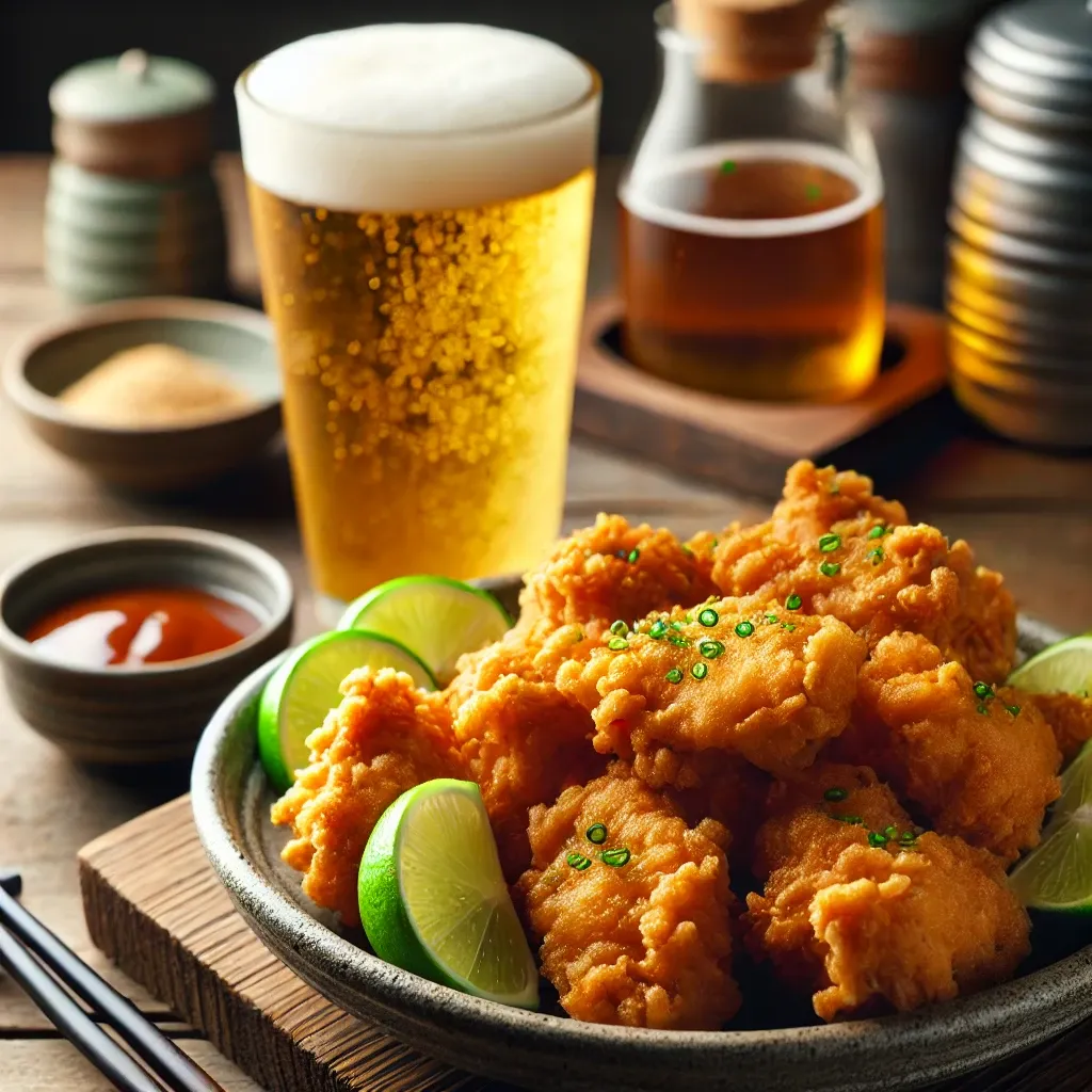 맥주 안주로 딱! 일본식 닭튀김 가라아게 만들기