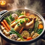 압력솥 닭백숙 만들기