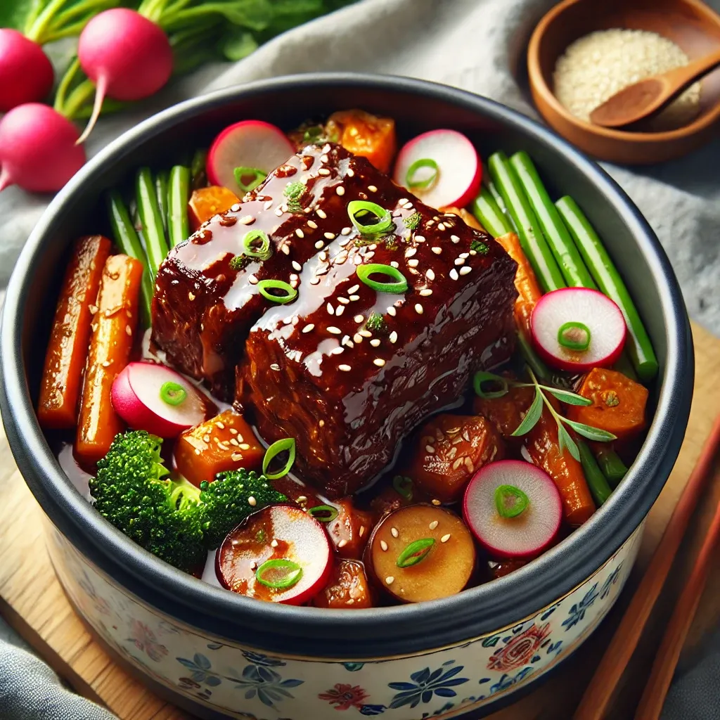 압력솥 소갈비찜