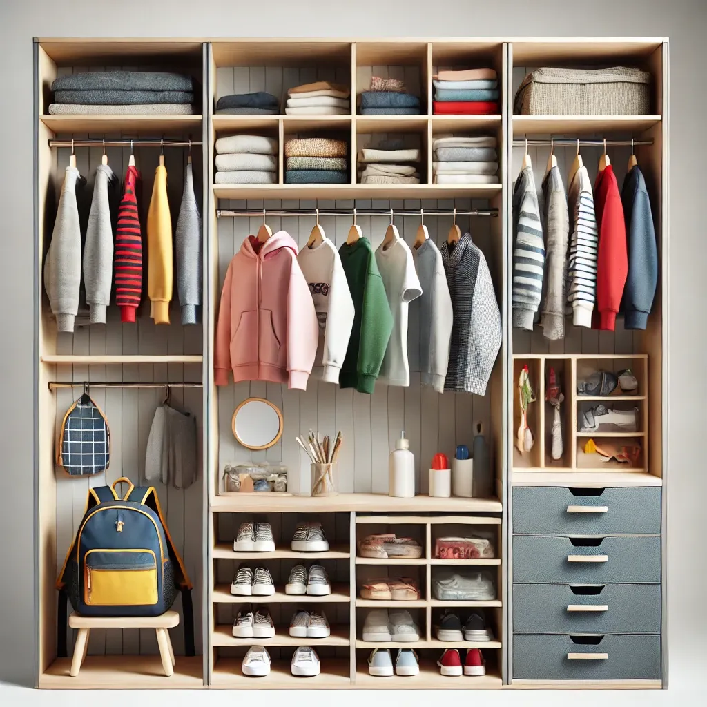 초등학생 옷장