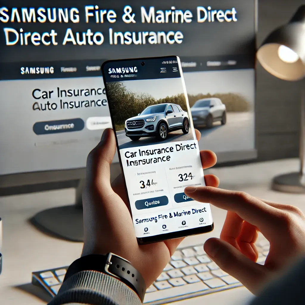 삼성화재 다이렉트 자동차보험 홈페이지