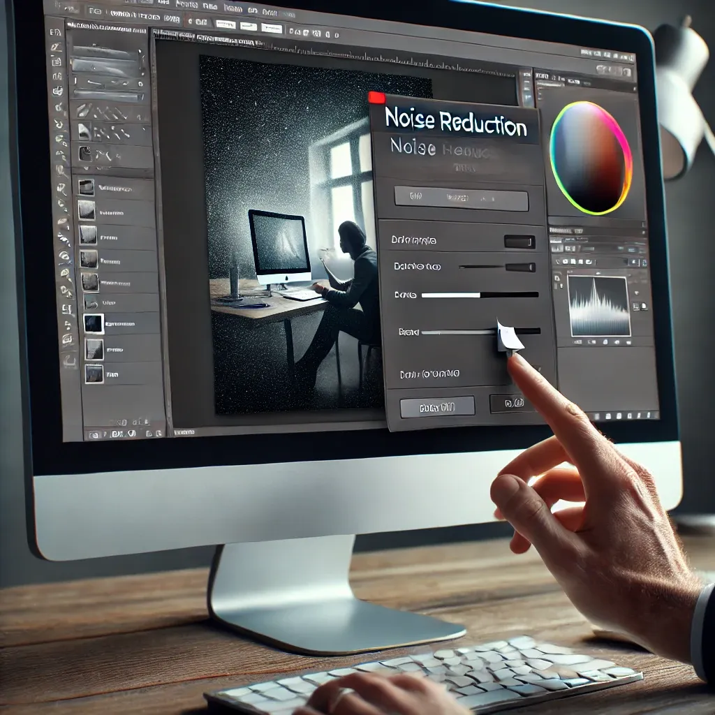 포토샵 노이즈 제거