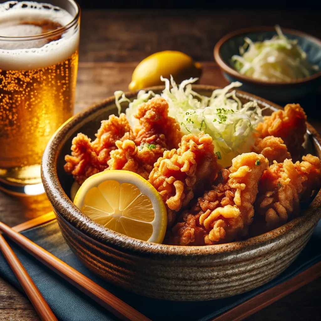 맥주 안주로 딱! 일본식 닭튀김 가라아게 만들기