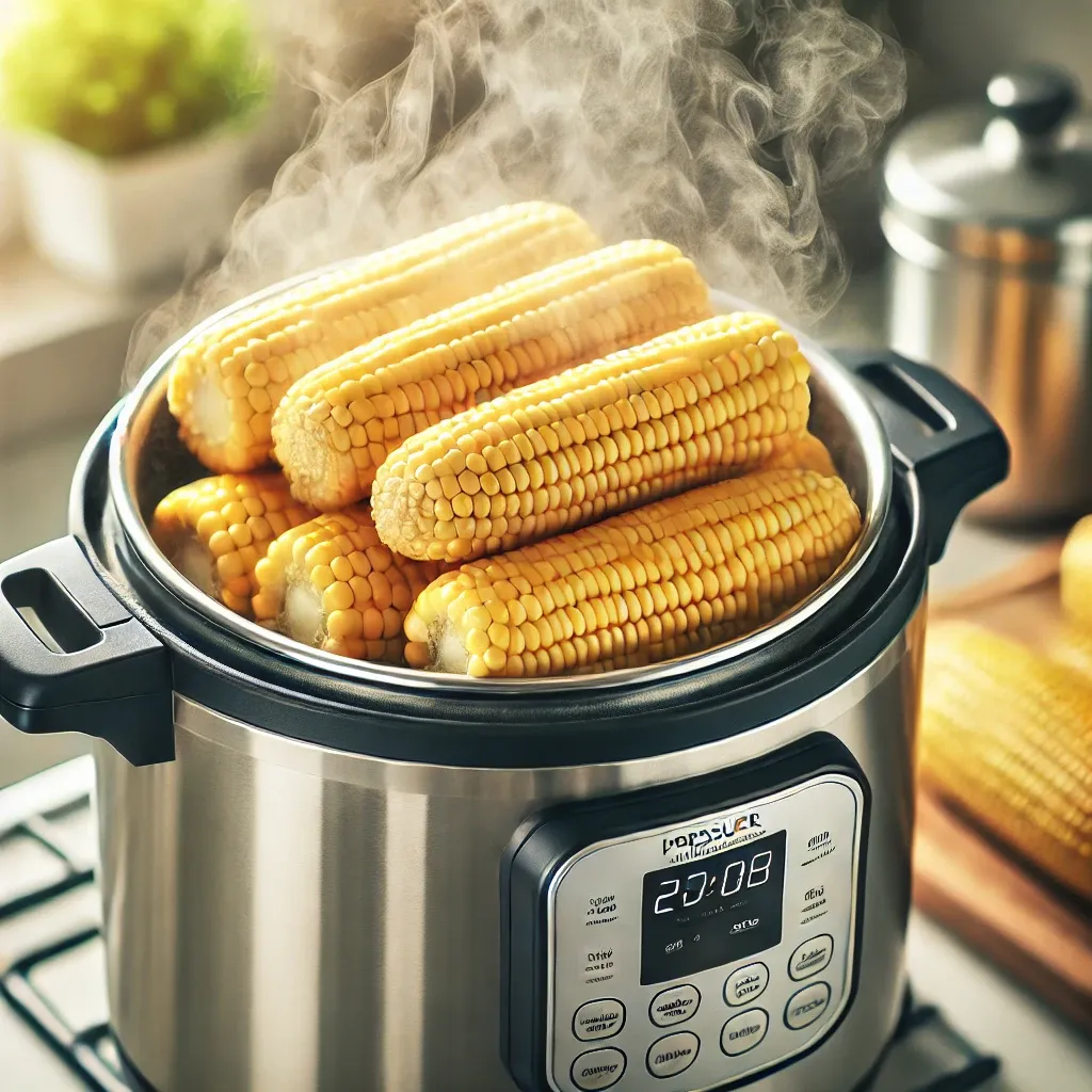 압력솥 옥수수 삶는법