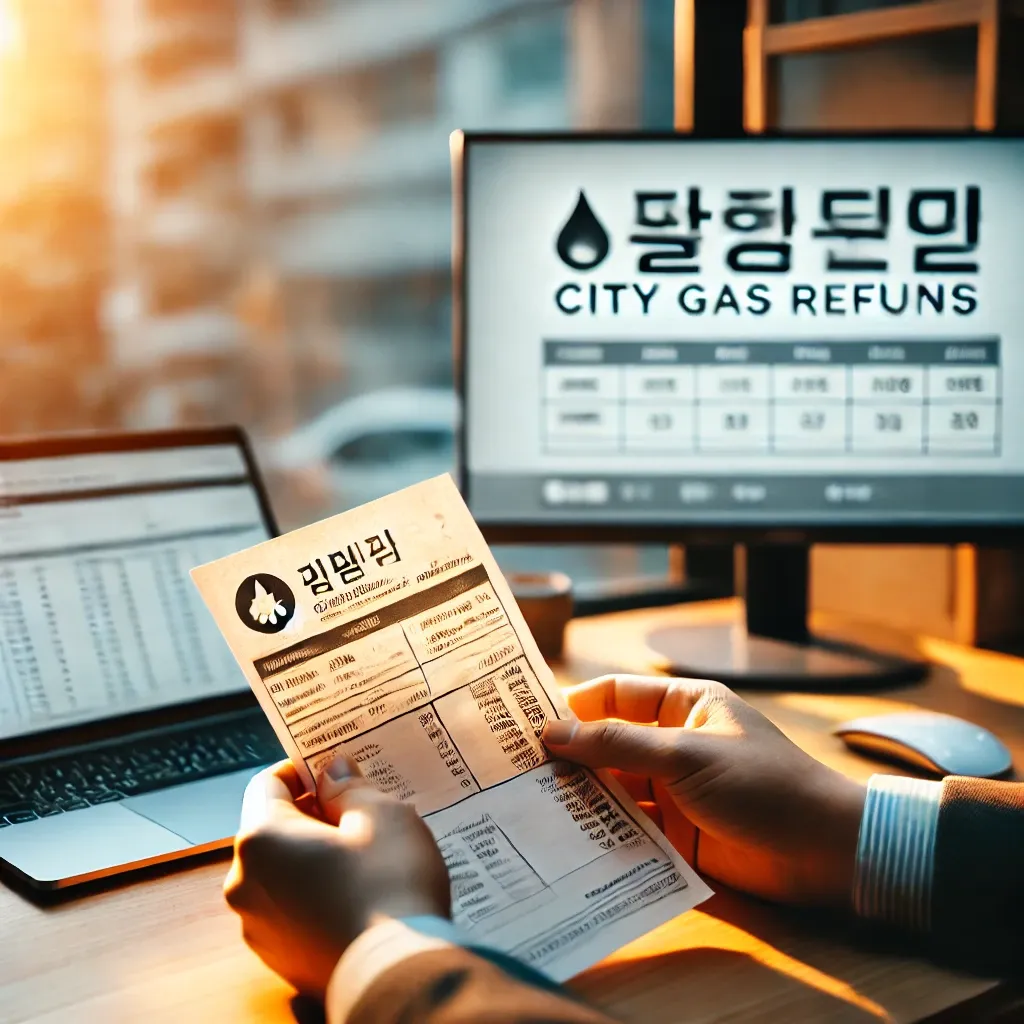 도시가스 환급금