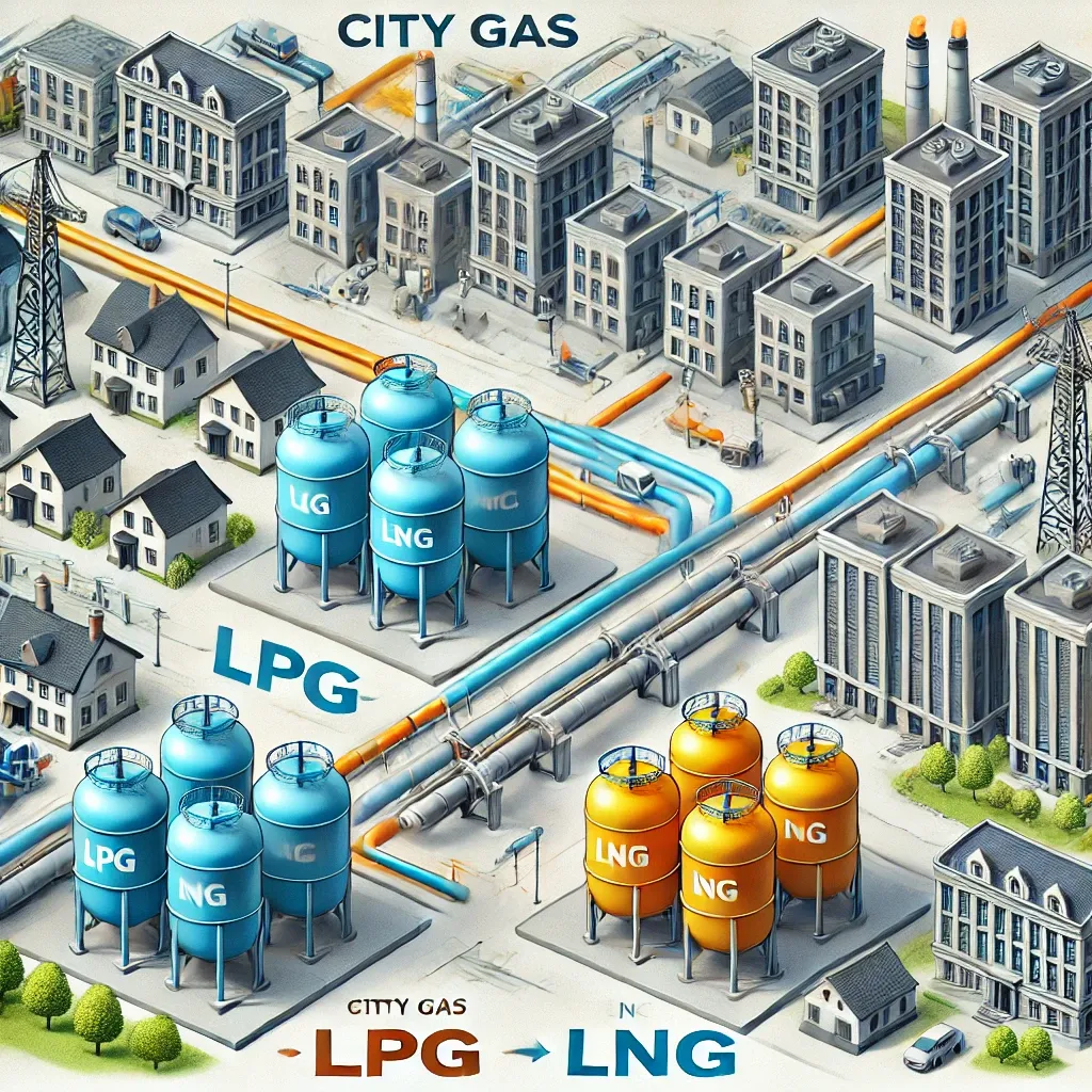 도시가스 lpg lng