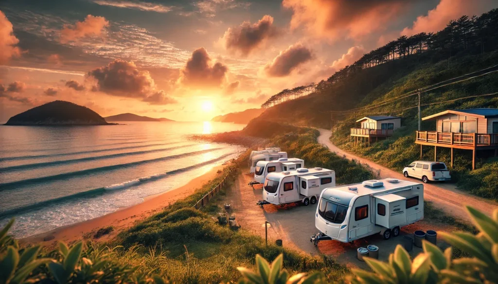 영종씨사이드카라반 준비물