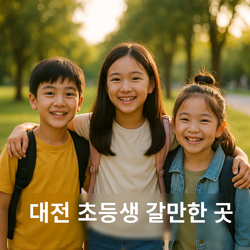 대전 초등학생 갈만한 곳