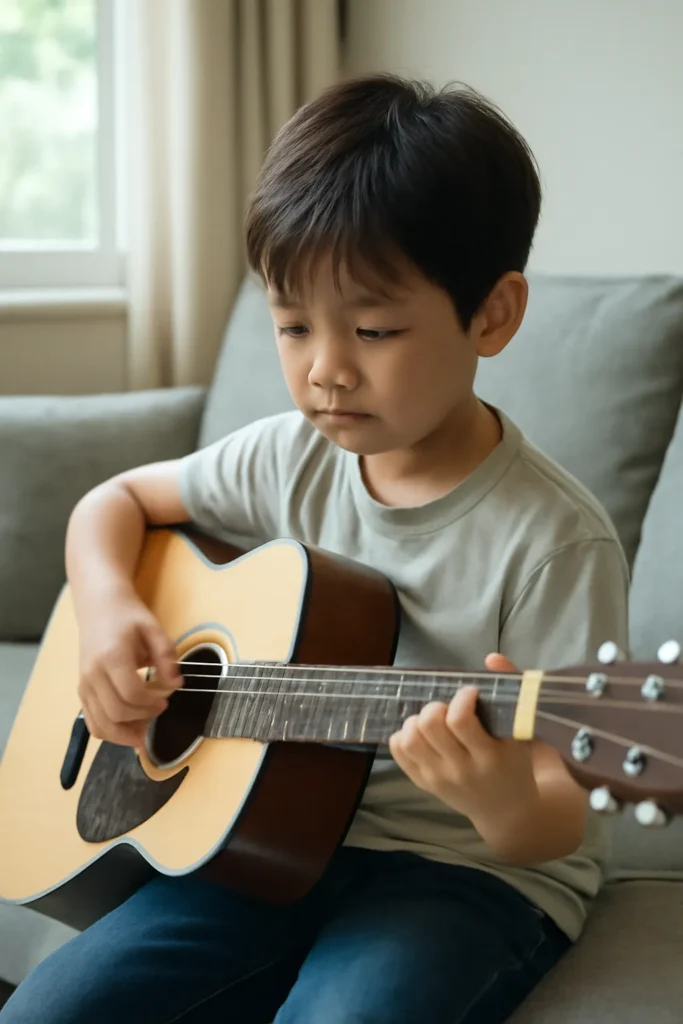 초등학생 기타 입문