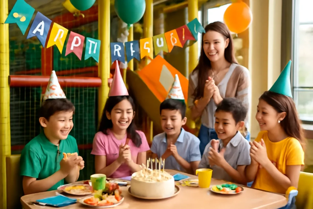 초등학생 키즈카페 생일파티