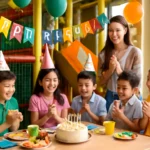 초등학생 키즈카페 생일파티