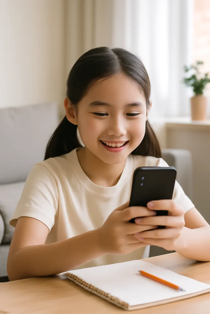 초등학생 카톡 사용