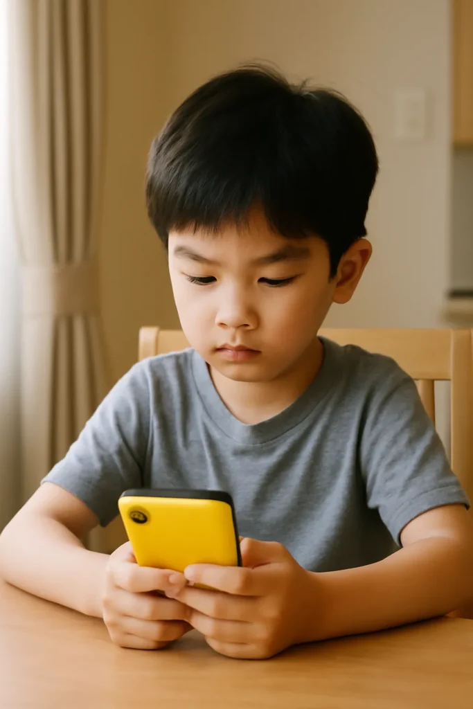 초등학생 카카오톡 관리