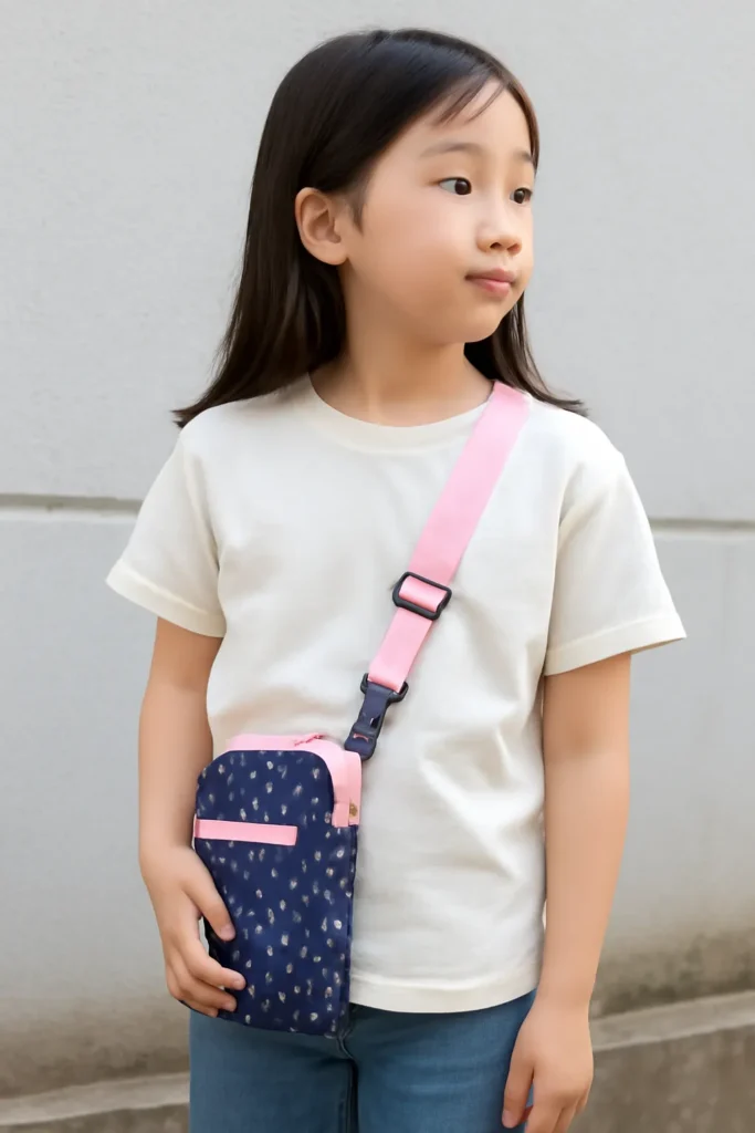 초등학생 핸드폰 가방 크로스백