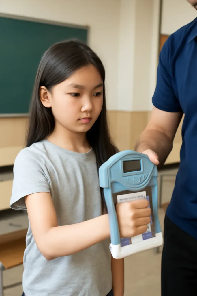 초등학생 6학년 평균 악력