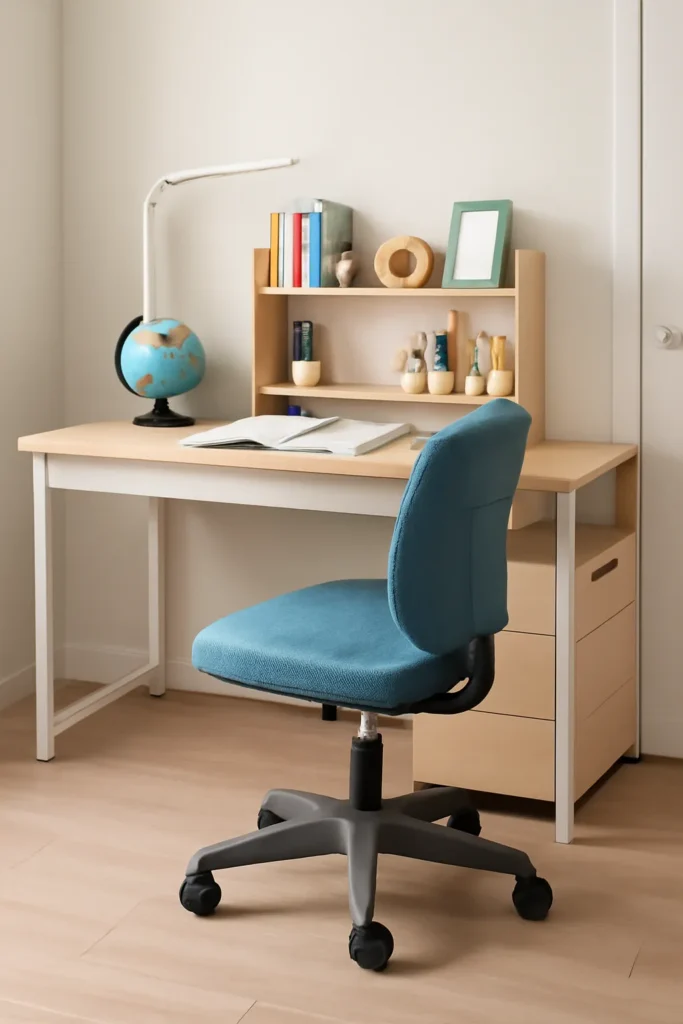 초등학생 책상의자 바퀴