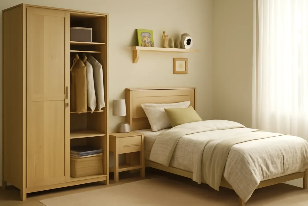 초등학생 옷장 침대