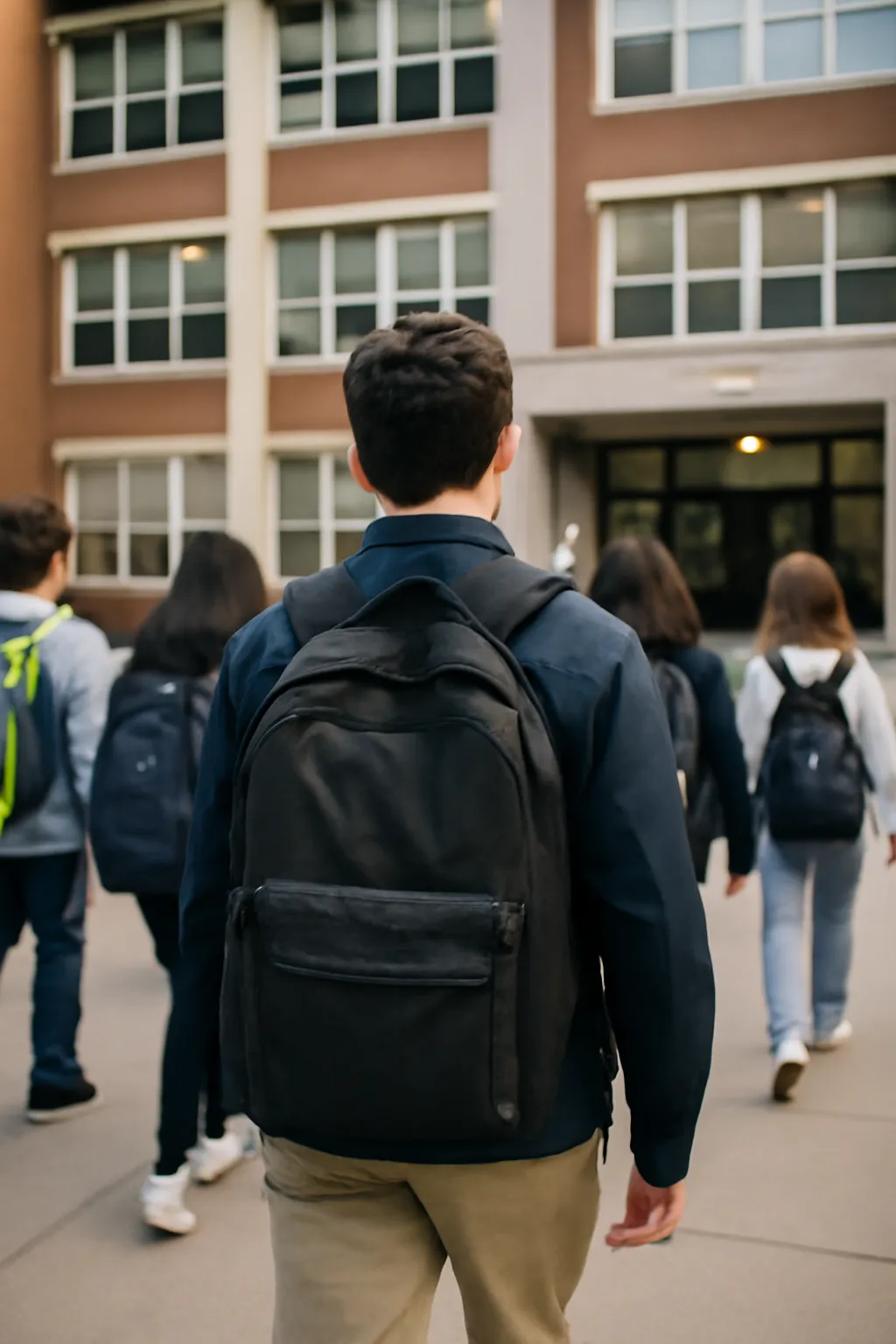 중학생 등교시간