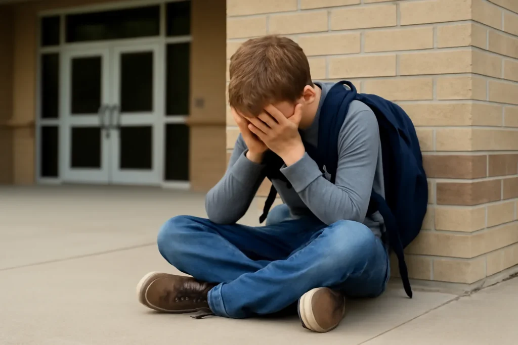 중학생 등교거부