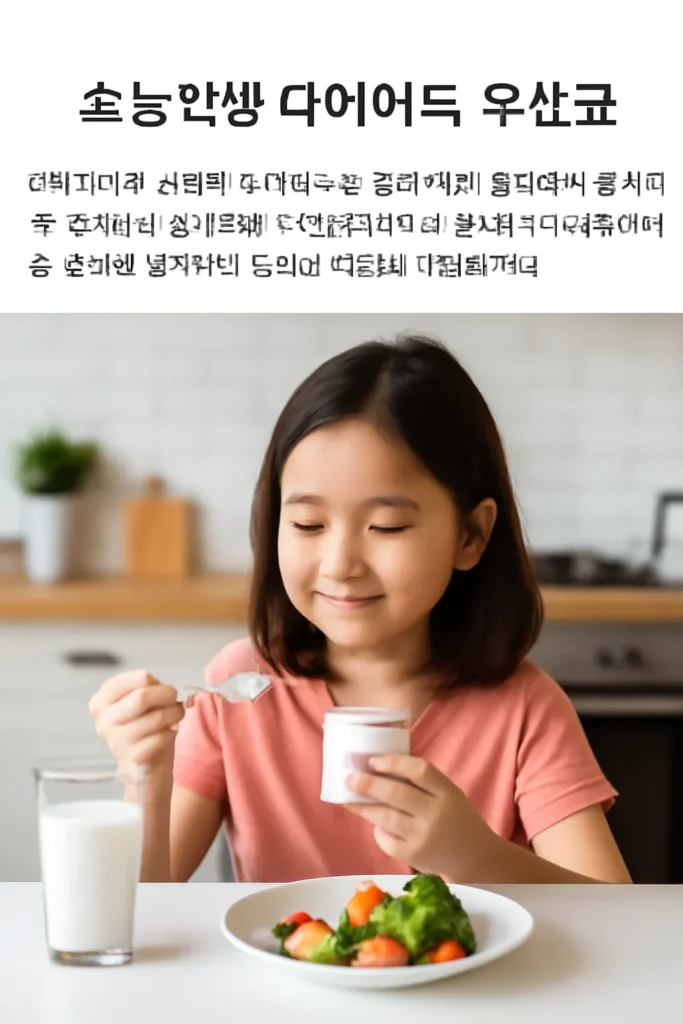 초등학생 다이어트 유산균
