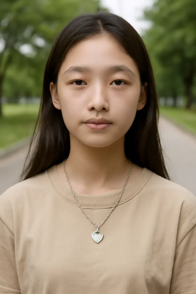 중학생 목걸이 티파니