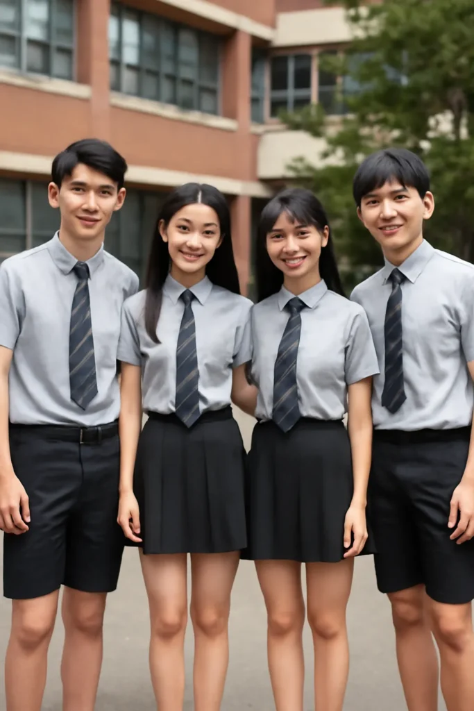 중학생 반바지 교복