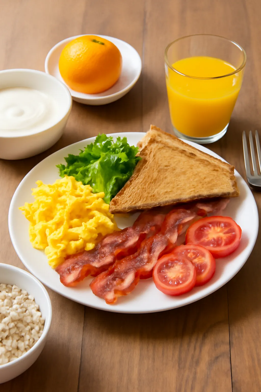 중학생 아침 식단