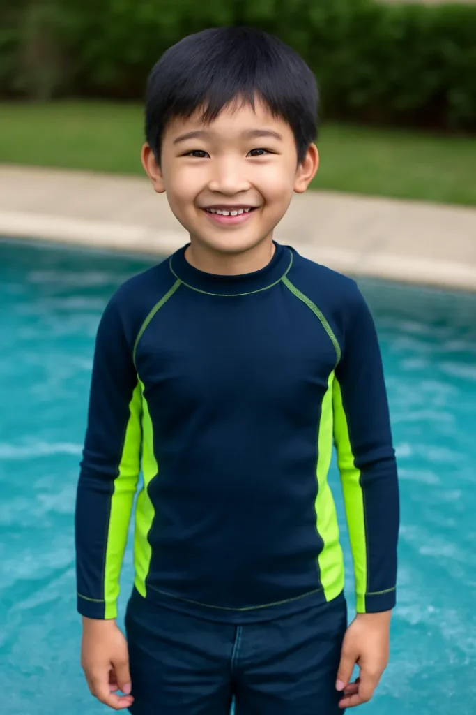 초등학생 래쉬가드 사이즈