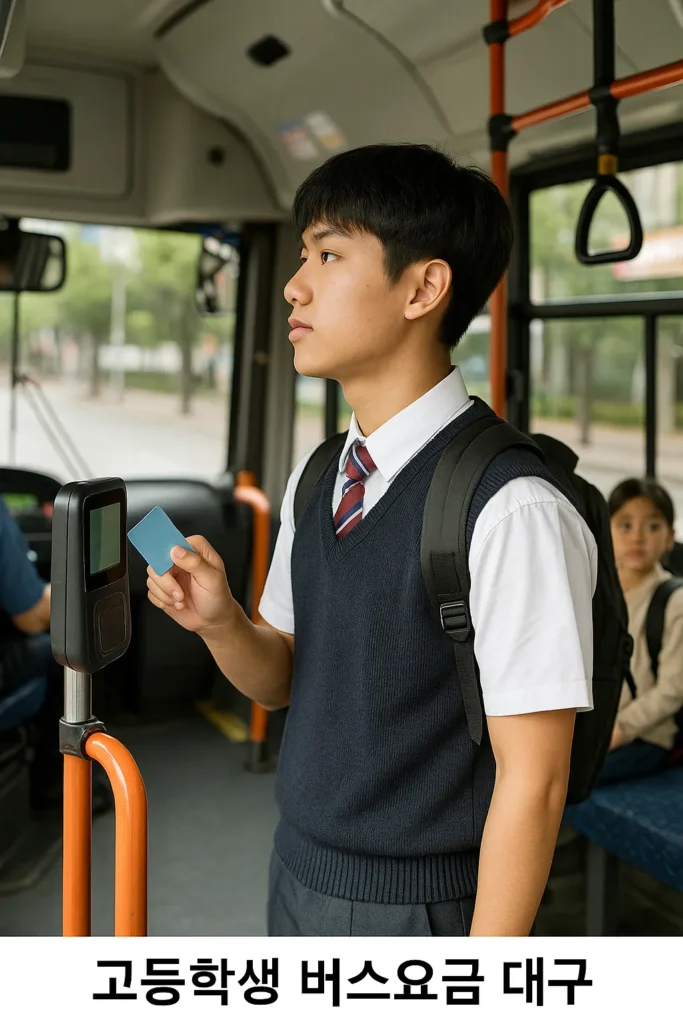 고등학생 버스요금 대구